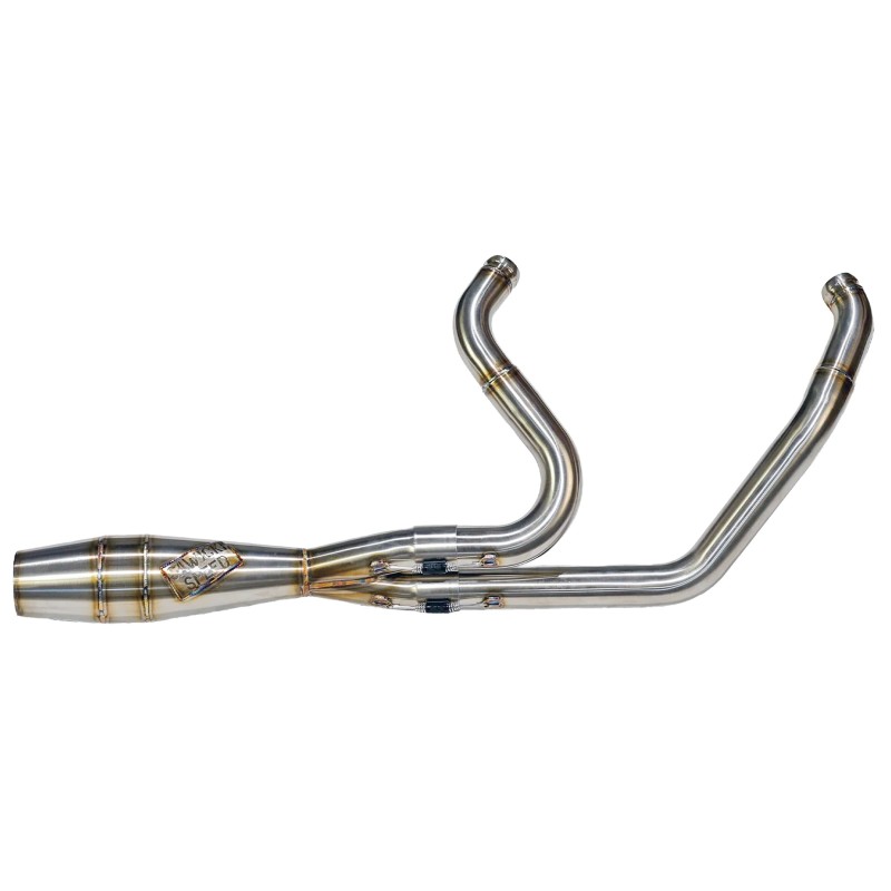 Sawicki speed intimidator 2-into-1 exhausts for milwaukee eight touring 763193