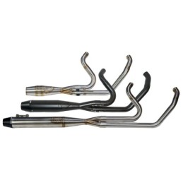 Sawicki speed intimidator 2-into-1 exhausts for milwaukee eight touring 763193