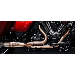 Sawicki speed intimidator 2-into-1 exhausts for milwaukee eight touring 763193