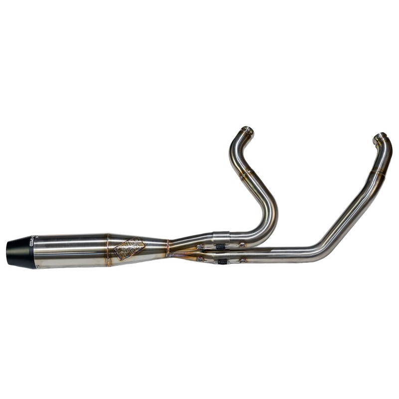 Sawicki speed intimidator 2-into-1 exhausts for milwaukee eight touring 763198