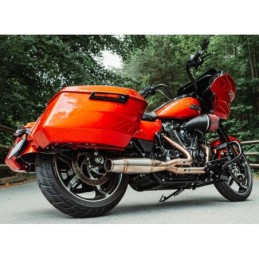 Sawicki speed intimidator 2-into-1 exhausts for milwaukee eight touring 763199