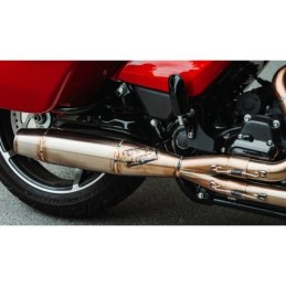 Sawicki speed intimidator 2-into-1 exhausts for milwaukee eight touring 763199