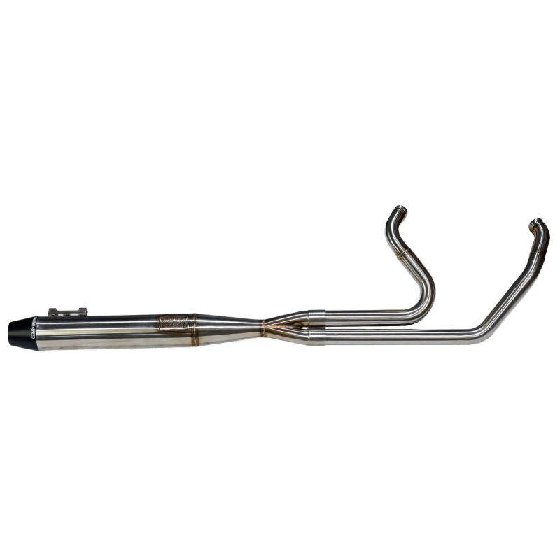 Sawicki speed intimidator 2-into-1 exhausts for milwaukee eight touring 763204