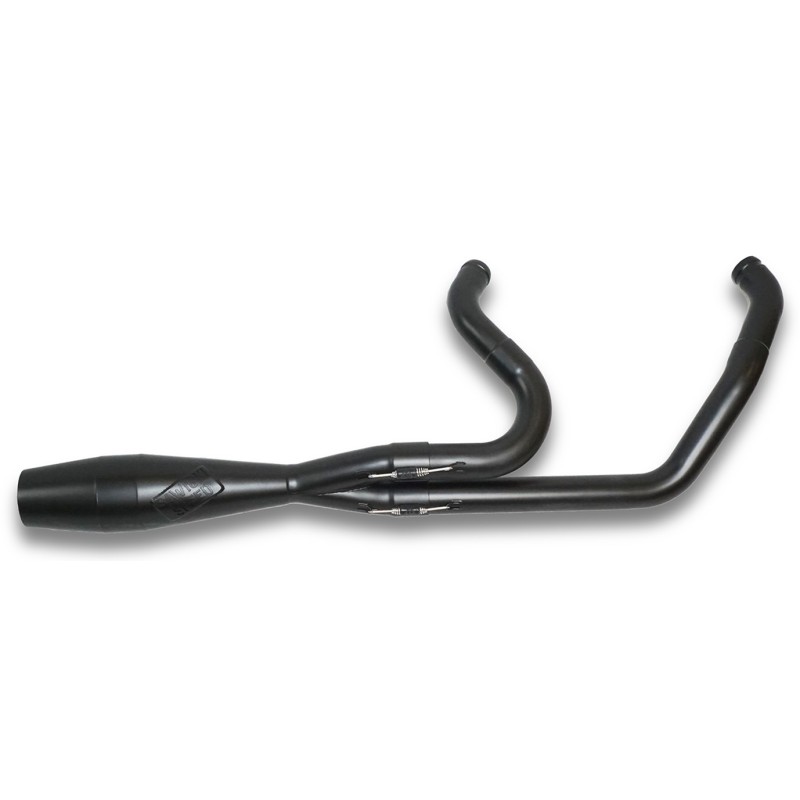 Sawicki speed intimidator 2-into-1 exhausts for twin cam softail 763165