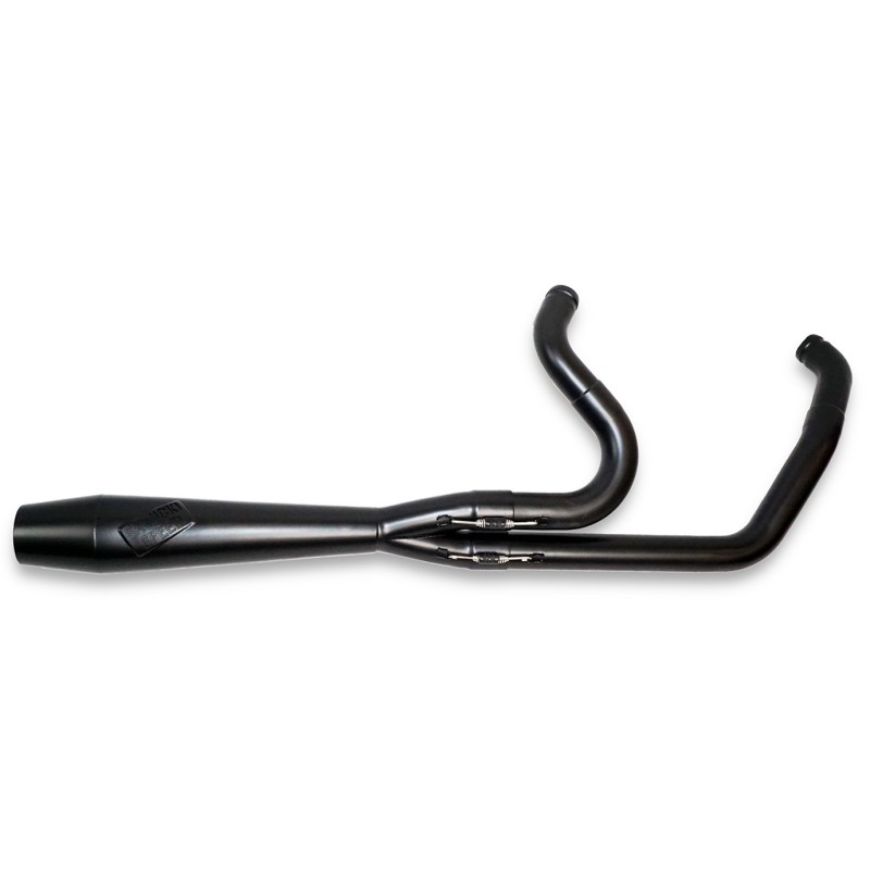 Sawicki speed intimidator 2-into-1 exhausts for twin cam softail 763171