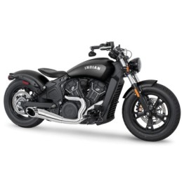 Shorty 2-into-1 pour indian scout IIN00077