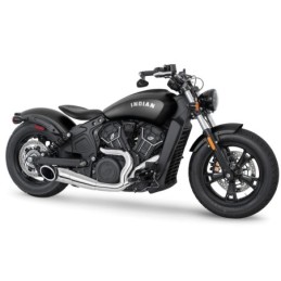 Shorty 2-into-1 pour indian scout IIN00078