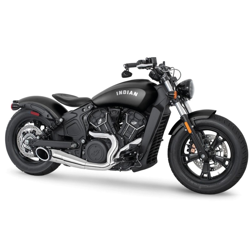 Shorty 2-into-1 pour indian scout IIN00078