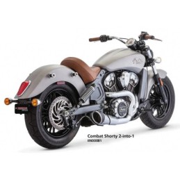 Shorty 2-into-1 pour indian scout IIN00081