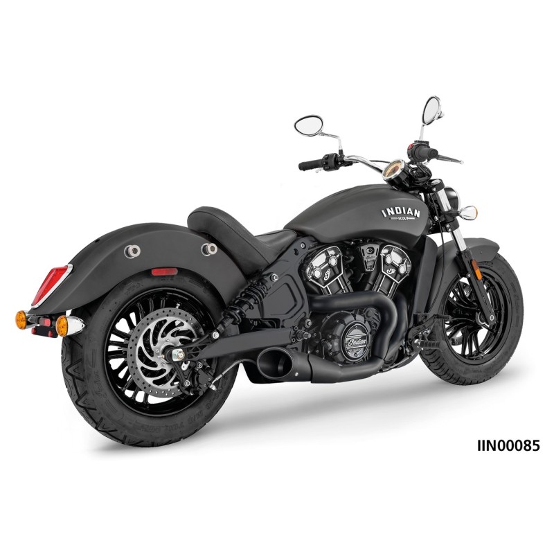 Shorty 2-into-1 pour indian scout IIN00085