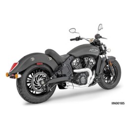 Shorty 2-into-1 pour indian scout IIN00185