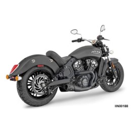 Shorty 2-into-1 pour indian scout IIN00188