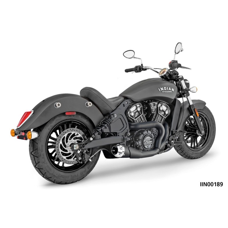 Shorty 2-into-1 pour indian scout IIN00189