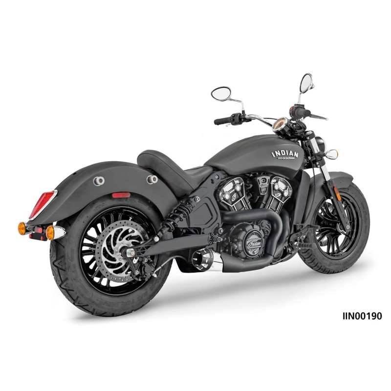 Shorty 2-into-1 pour indian scout IIN00190