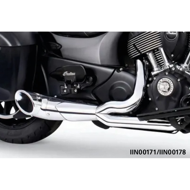 Shorty turn out slash cut 2-en-1 pour indian powerplus & thunderstroke IIN00171