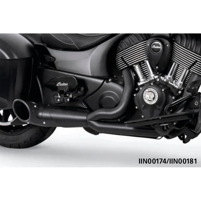 Shorty turn out slash cut 2-en-1 pour indian powerplus & thunderstroke IIN00174