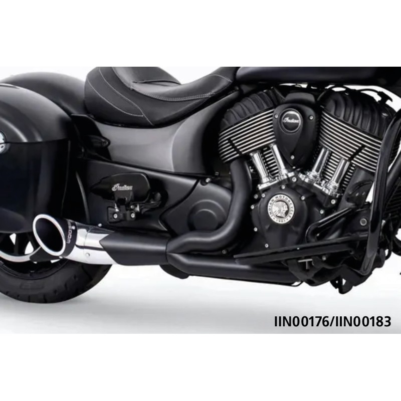Shorty turn out slash cut 2-en-1 pour indian powerplus & thunderstroke IIN00176