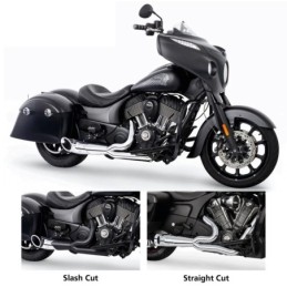 Shorty turn out slash cut 2-en-1 pour indian powerplus & thunderstroke IIN00178