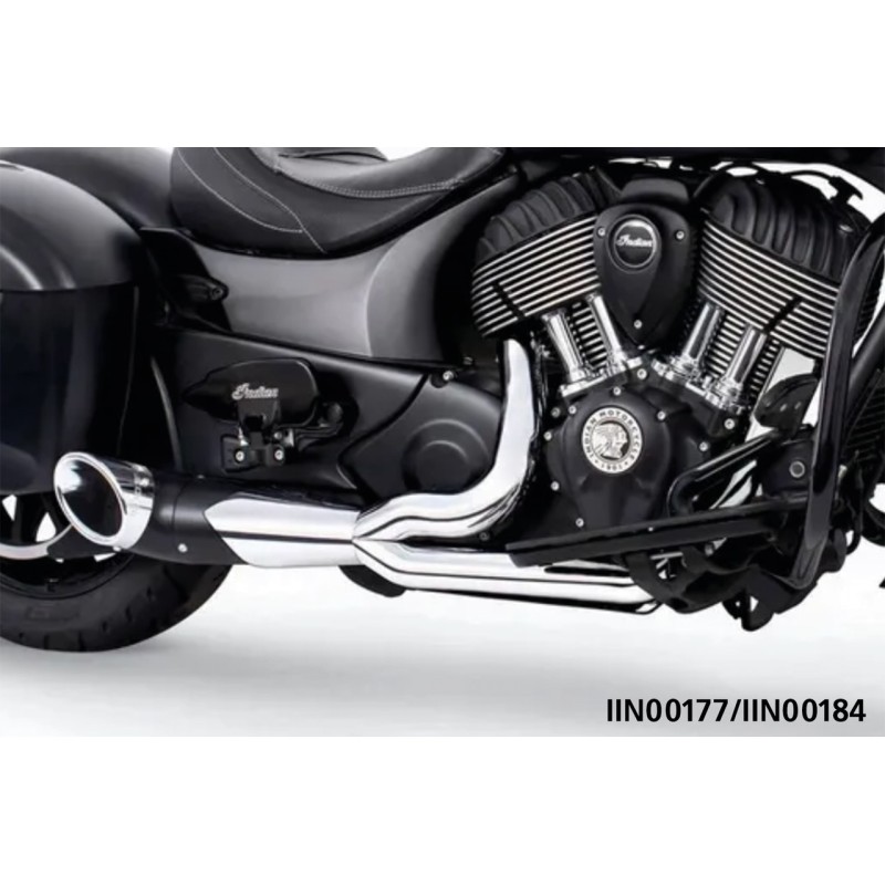 Shorty turn out slash cut 2-en-1 pour indian powerplus & thunderstroke IIN00184