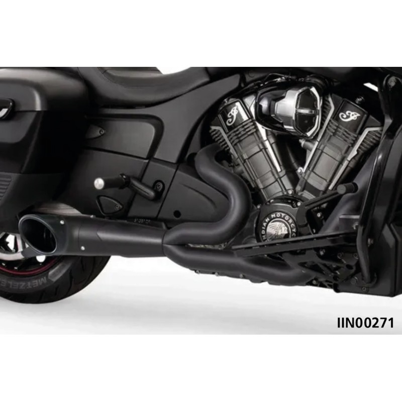Shorty turn out slash cut 2-en-1 pour indian powerplus & thunderstroke IIN00271