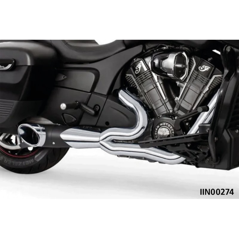 Shorty turn out slash cut 2-en-1 pour indian powerplus & thunderstroke IIN00274