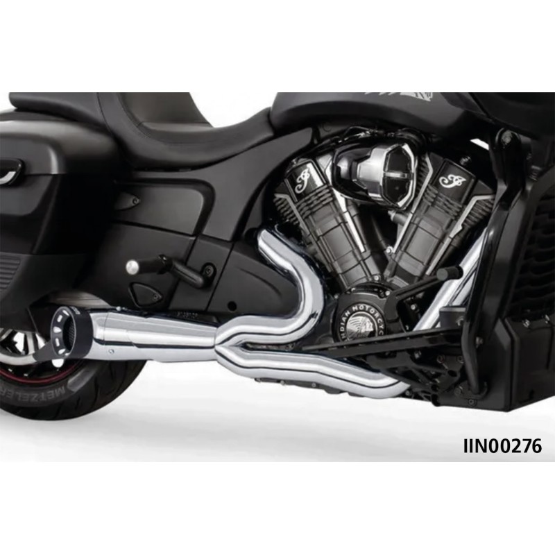 Shorty turn out straight cut 2-en-1 pour indian powerplus & thunderstroke IIN00276