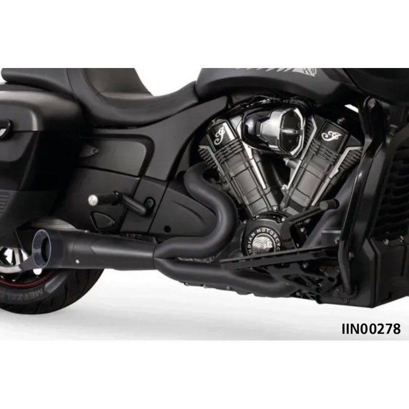 Shorty turn out straight cut 2-en-1 pour indian powerplus & thunderstroke IIN00278