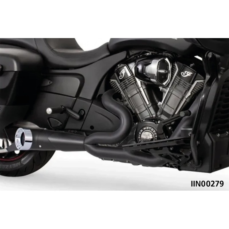 Shorty turn out straight cut 2-en-1 pour indian powerplus & thunderstroke IIN00279
