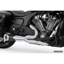 Shorty turn out straight cut 2-en-1 pour indian powerplus & thunderstroke IIN00281