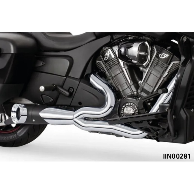 Shorty turn out straight cut 2-en-1 pour indian powerplus & thunderstroke IIN00281