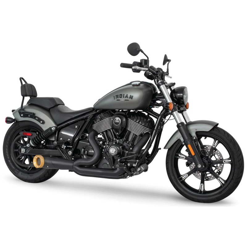 Shorty turn out straight cut 2-en-1 pour indian powerplus & thunderstroke IIN00395