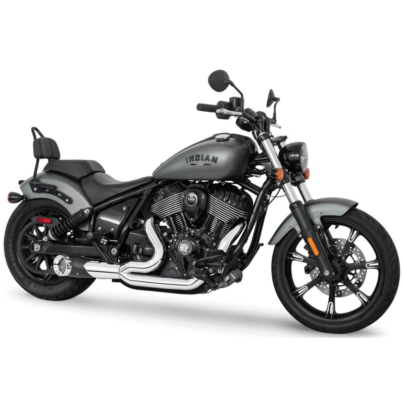 Shorty turn out straight cut 2-en-1 pour indian powerplus & thunderstroke IIN00398
