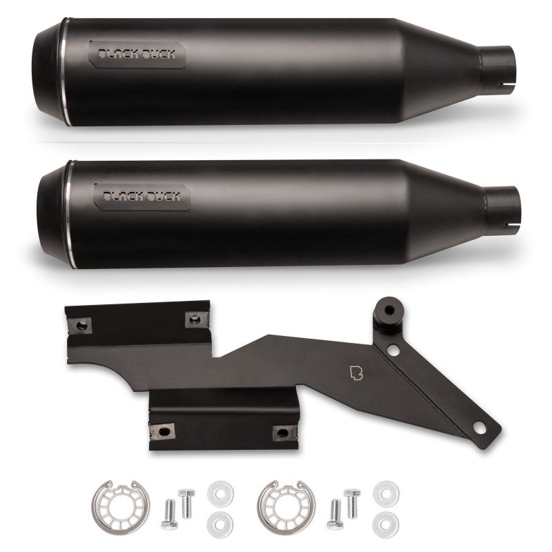 Silencieux black duck pour milwaukee eight softail 746865