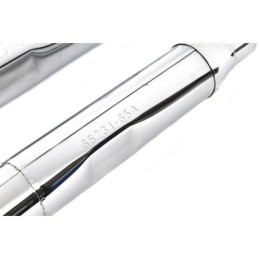 Silencieux coniques chromes replique xlch 758646