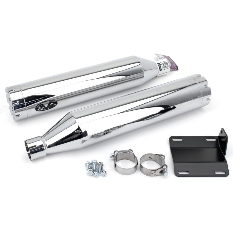Silencieux slip-on v-performance pour 2022-2024 indian chief et super chief 754876
