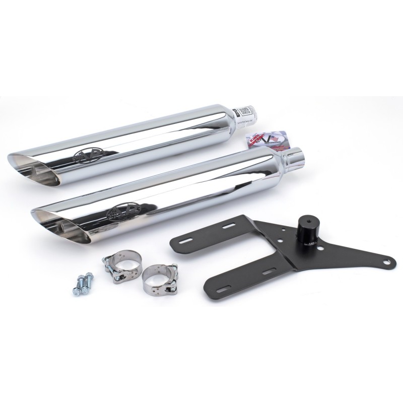 Silencieux v-performance pour milwaukee eight softail 754870
