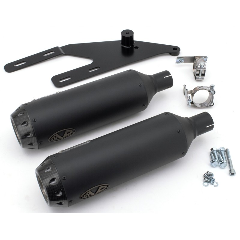 Silencieux v-performance pour milwaukee eight softail 754886