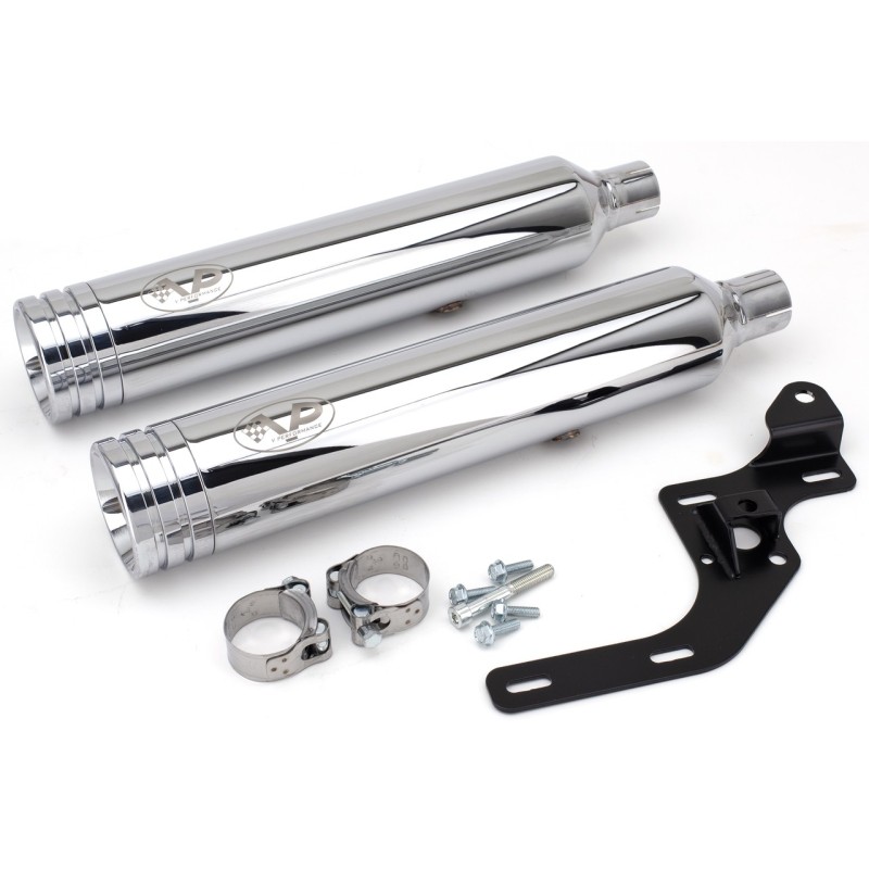 Silencieux v-performance pour milwaukee eight softail 754889