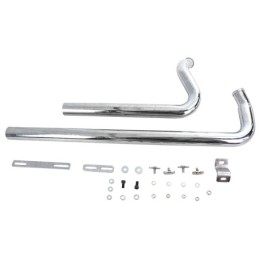 Softail shotgun style drag pipes 758787