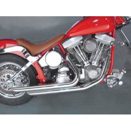 Wyatt gatling softail drag pipes down slash shorty 758782