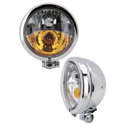 4 1/2" spotlight chrome avec antibrouillard integre 161238