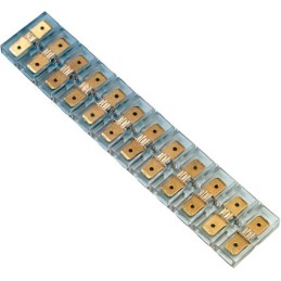 Borne plate et connecteur plat multiple 239232