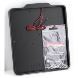 Cadre de plaque d'immatriculation avec éclairage de plaque d'immatriculation 739526