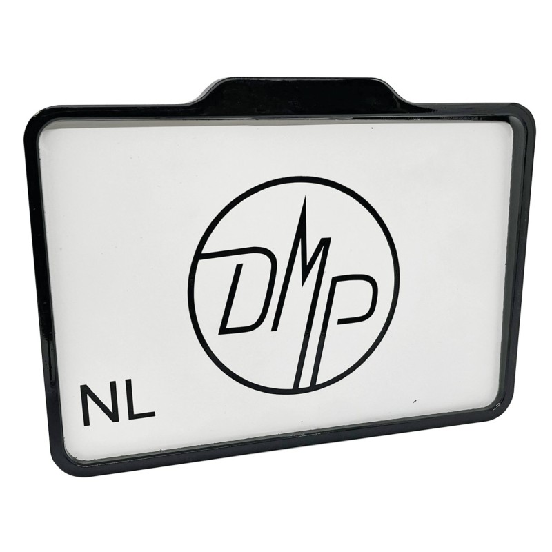 Cadre de plaque d'immatriculation avec éclairage de plaque d'immatriculation 739529