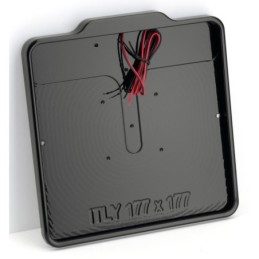Cadre de plaque d'immatriculation avec éclairage de plaque d'immatriculation 739533