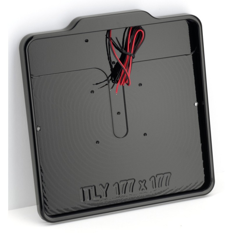 Cadre de plaque d'immatriculation avec éclairage de plaque d'immatriculation 739533