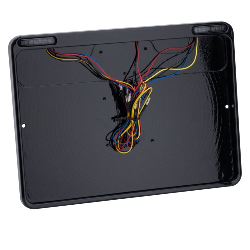 Cadre de plaque d'immatriculation avec feux 739500