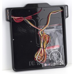 Cadre de plaque d'immatriculation avec feux 739523