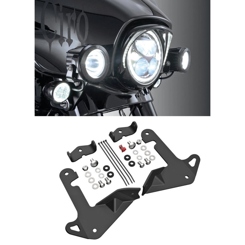 Canons lumieres ciro tac-10 avec feux de jour halo 777336