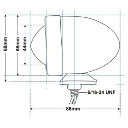 Clignotants de type cartouche 162043